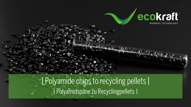 ECOKRAFT - Polyamidspäne zu Recyclinggranulat